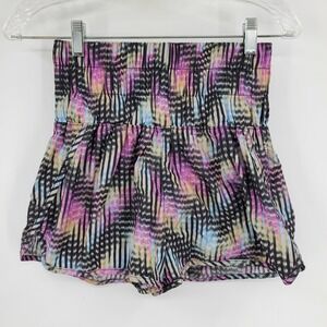 FP Movement Free People The Way Home Shorts Multi Color Abstract Striped Small